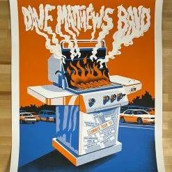 Methane Studios Dave Matthews Band - 2007 Methane Poster West Palm Beach, FL