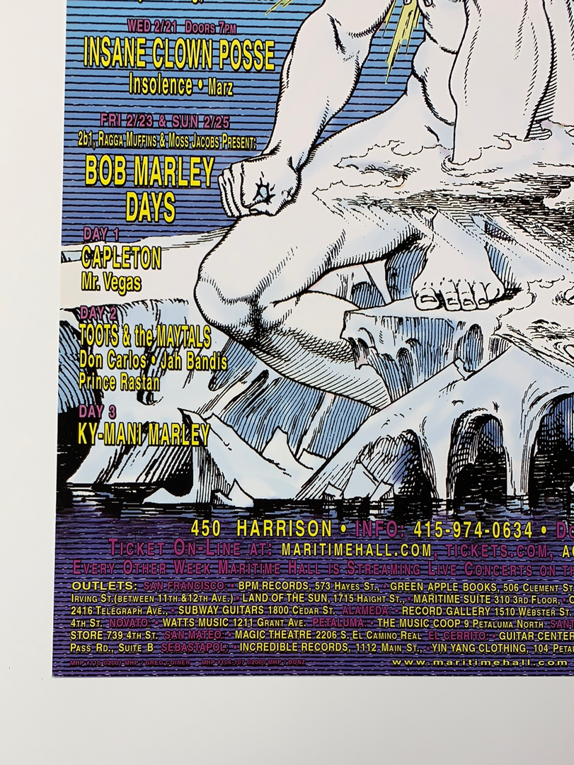 Greg Coiner Gig Posters MHP 110 Phil Lesh & Friends - 2001 Poster Maritime Hall San Fran 1st 8 Greg Coiner Gig Posters MHP 110 Phil Lesh & Friends - 2001 Poster Maritime Hall San Fran 1st