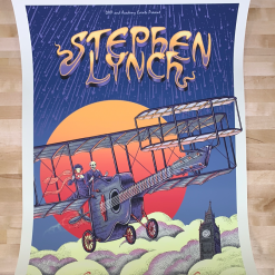 Gig Posters Stephen Lynch - 2010 EMEK Poster UK Tour Bone Edition