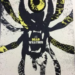 Gig Posters The Dead Weather - 2009 Methane Studios Poster New Orleans House Of Blues