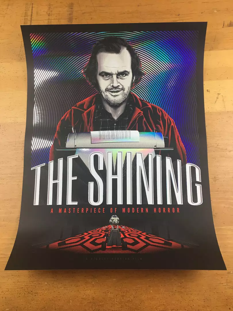 Foil Posters The Shining - 2014 Tracie Ching Poster Fan Art FOIL Print 5 Foil Posters The Shining - 2014 Tracie Ching Poster Fan Art FOIL Print