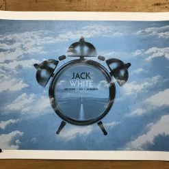Jack White - 2012 Todd Slater Poster Los Angeles Shrine Auditorium Gig Posters