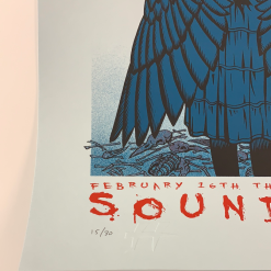 Soundgarden - 2013 Justin Hampton VARIANT Poster Los Angeles Wiltern Theatre