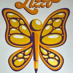 Colorado Lizzo - 2021 Mike Tallman Poster Denver, CO The Fillmore