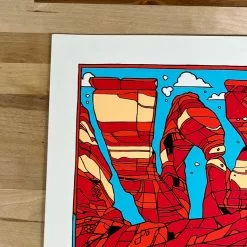 Ween - 2017 Tyler Stout Poster Red Rocks Morrison, CO Colorado