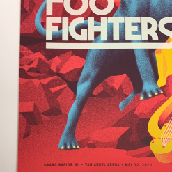 Gig Posters Foo Fighters - 2020 Shawn Ryan Poster Grand Rapids, MI Van Andel Arena