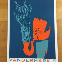 Vandermark 5 - 2004 Kevin Mercer Poster Philadelphia, PA The North Star