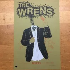 The Wrens - 2004 Methane Studios Poster Atlanta, GA Echo Lounge Gig Posters
