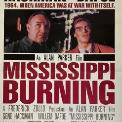 Sold Out Posters Mississippi Burning - 1988 One Sheet Movie Poster Original Vintage 27x40 Movie/TV Posters