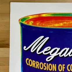 Megadeth - 1995 Matt Getz Poster San Diego, CA Del Mar Gig Posters 10 Megadeth - 1995 Matt Getz Poster San Diego, CA Del Mar Gig Posters