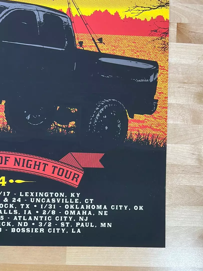 Sold Out Posters Luke Bryan - 2014 Poster That's My Kind Of Night Tour Gig Posters 7 Sold Out Posters Luke Bryan - 2014 Poster That's My Kind Of Night Tour Gig Posters