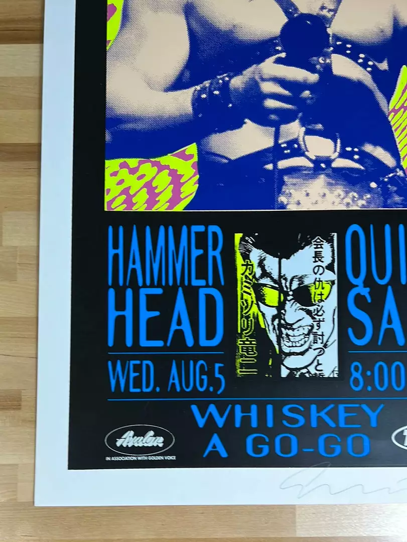 TAZ Helmet - 1992 T.A.Z. Poster Los Angeles, CA Whisky A Go-Go 1st Ed 8 TAZ Helmet - 1992 T.A.Z. Poster Los Angeles, CA Whisky A Go-Go 1st Ed