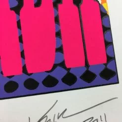 Pearl Jam - 2011 Frank Kozik Poster Calgary, AB, CAN Saddledome S/N Gig Posters