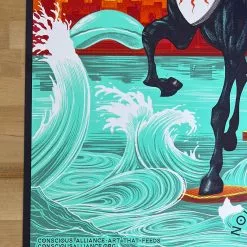 My Morning Jacket - 2021 Paul Kreizenbeck Poster Chicago, IL 13 My Morning Jacket - 2021 Paul Kreizenbeck Poster Chicago, IL