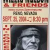 Gig Posters Willie Nelson - 2004 Franks Brothers 9/25 Poster Reno, NV
