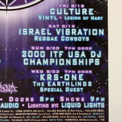 The Artworks Gig Posters MHP 97 Wu Tang Clan - 2000 Poster Maritime Hall San Fran 1st