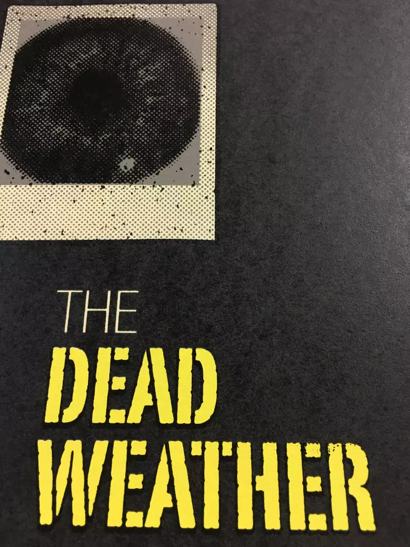 The Dead Weather - 2009 Methane Studios Poster Dallas House Of Blues 4 The Dead Weather - 2009 Methane Studios Poster Dallas House Of Blues