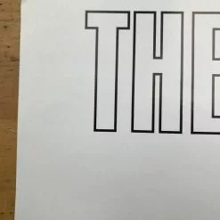 Sold Out Posters The Fags - Idol Records Original Poster Detroit, MI Dallas, TX Gig Posters