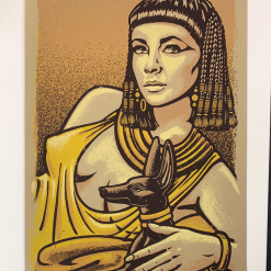 Lars Krause Elizabeth - 2015 Lars P Krause Poster Print Hollywood Icon Pin-Up's Art Prints