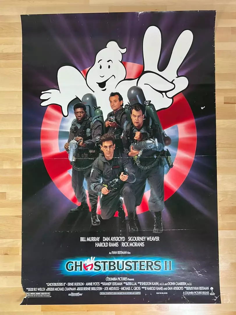 Sold Out Posters Ghostbusters 2 - 1989 One Sheet Movie Poster Original Vintage 27x40 4 Sold Out Posters Ghostbusters 2 - 1989 One Sheet Movie Poster Original Vintage 27x40