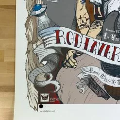 Foo Fighters - 2005 Rhys Cooper Poster Melbourne, AUS Gig Posters