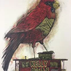 Kelly Hogan W/ Mark Eitzel - 2013 Dan Grzeca Poster Chicago, IL Old Town School