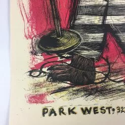 Nathaniel Rateliff And The Night Sweats - 2015 Dan Grzeca Poster Chicago, IL Par