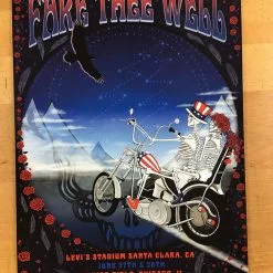 Grateful Dead - 2015 Status Taylor Swope Poster Chicago, IL Soldier Field