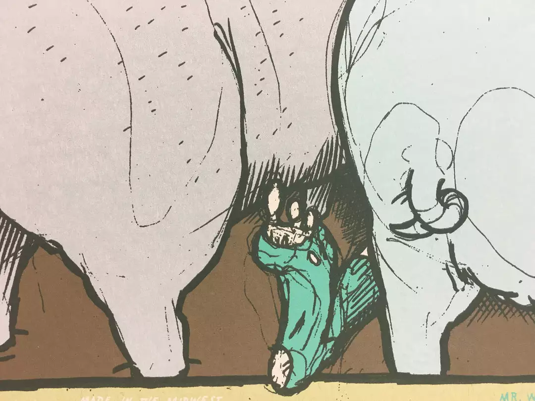 Art Prints Mr Wu's Pigs - 2010 Jay Ryan Poster Pig Print 4 Art Prints Mr Wu's Pigs - 2010 Jay Ryan Poster Pig Print