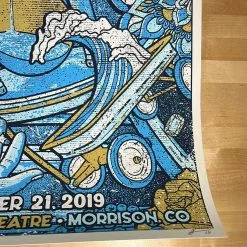 Gregg Gordon Colorado The Revivalists - 2019 Gigart Poster Red Rocks Morrison, CO AP 12 Gregg Gordon Colorado The Revivalists - 2019 Gigart Poster Red Rocks Morrison, CO AP