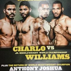 Sold Out Posters Boxing - Cuellar Vs Mares, Charlo Vs Williams, Anthony Joshua Poster Three World