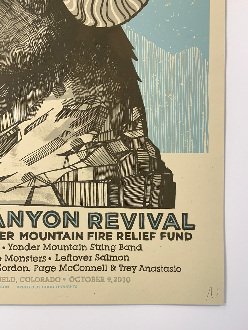 Fourmile Canyon Revival - 2010 John Vogl Poster Broomfield, CO 7 Fourmile Canyon Revival - 2010 John Vogl Poster Broomfield, CO