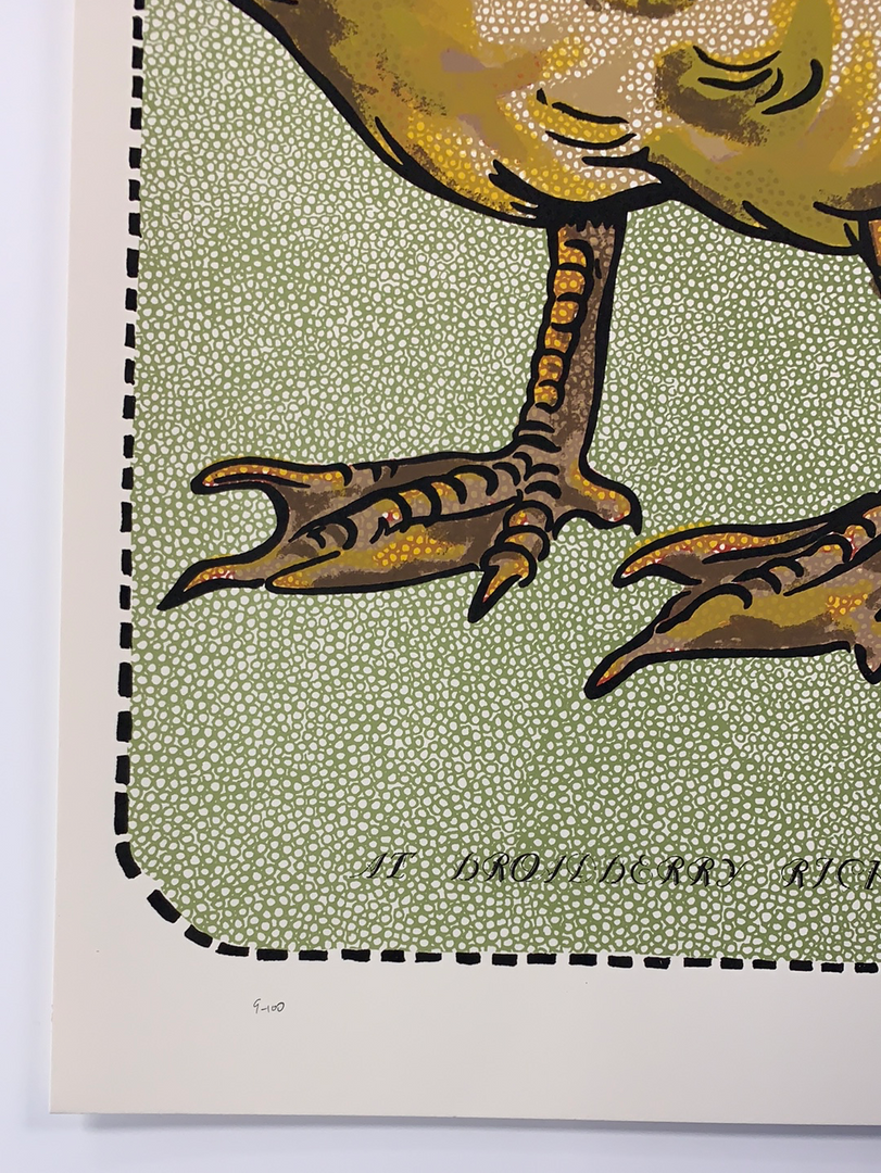 Swans - 2016 Fugscreens Studios Poster Richmond, VA Broadberry Gig Posters 8 Swans - 2016 Fugscreens Studios Poster Richmond, VA Broadberry Gig Posters