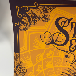 Strings And Sol - 2018 Status Serigraph Poster Puerto Morelos, MX Gig Posters