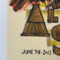 Gig Posters Alabama Shakes - 2013 Dan Grzeca Poster Birmingham, AL Sloss Furnaces 13 Gig Posters Alabama Shakes - 2013 Dan Grzeca Poster Birmingham, AL Sloss Furnaces