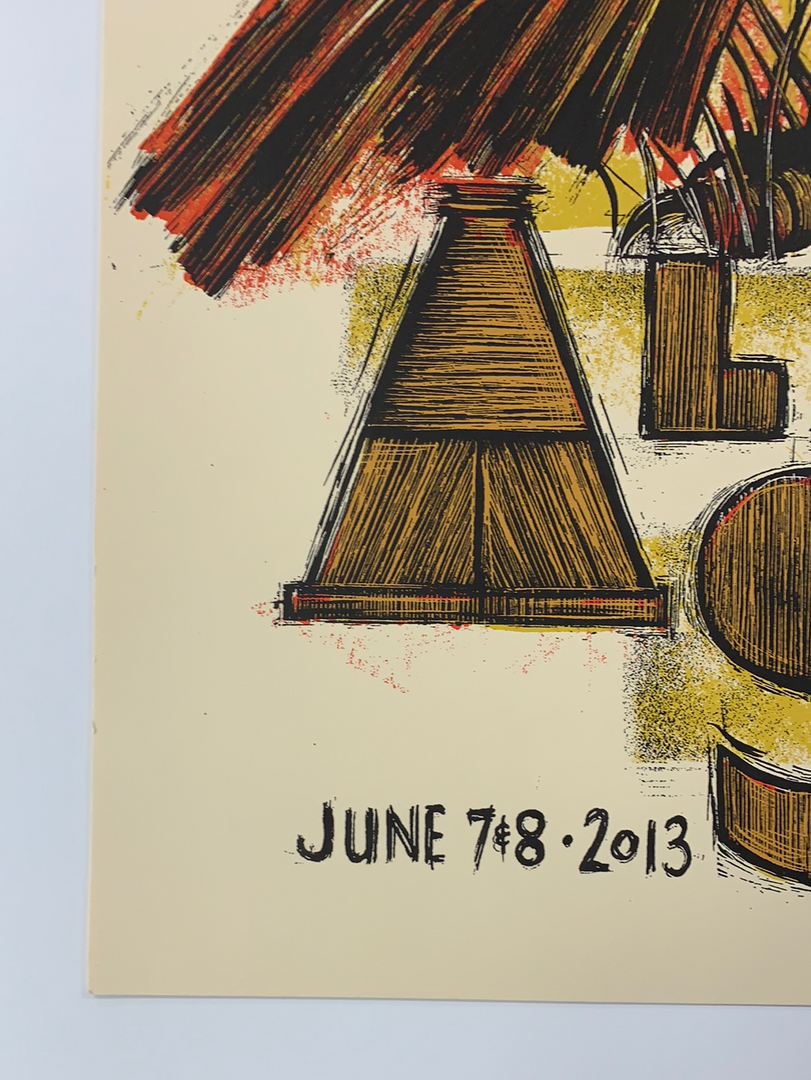 Gig Posters Alabama Shakes - 2013 Dan Grzeca Poster Birmingham, AL Sloss Furnaces 8 Gig Posters Alabama Shakes - 2013 Dan Grzeca Poster Birmingham, AL Sloss Furnaces