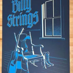 Billy Strings - 2021 Mike Tallman Poster Grand Rapids, MI 12/30 AP