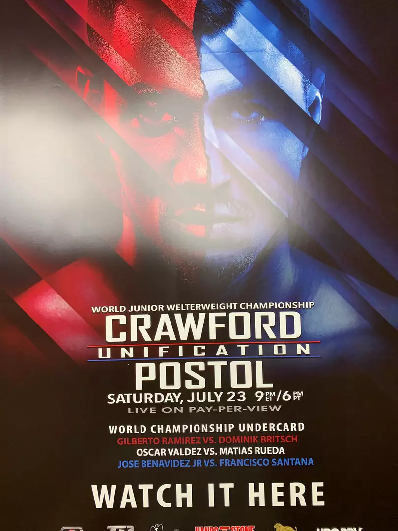 Sold Out Posters Crawford Vs. Postol - Poster Print Boxing 3 Sold Out Posters Crawford Vs. Postol - Poster Print Boxing