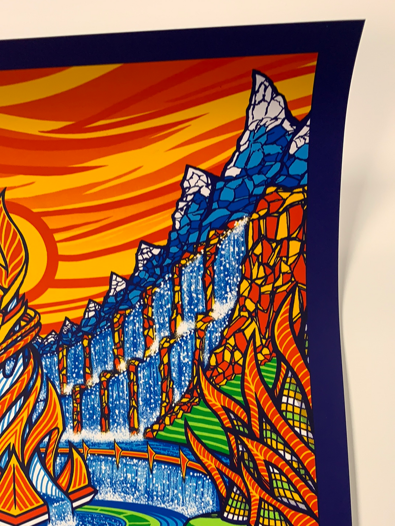 Gig Posters Pearl Jam - 2020 Brad Klausen Poster Nashville, TN 1st Ed Bridgestone Arena 6 Gig Posters Pearl Jam - 2020 Brad Klausen Poster Nashville, TN 1st Ed Bridgestone Arena