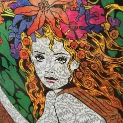 Widespread Panic - 2016 Chuck Sperry Poster Savannah Rose Shimmer #1 FRAMED