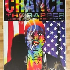 Gig Posters Chance The Rapper - 2015 Kii Arens Poster Rosemont, IL 9 Gig Posters Chance The Rapper - 2015 Kii Arens Poster Rosemont, IL
