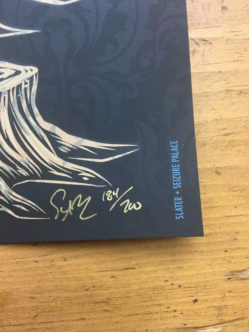 Avett Brothers - 2019 Todd Slater Poster Ames, IA Iowa State Center 8 Avett Brothers - 2019 Todd Slater Poster Ames, IA Iowa State Center