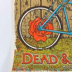 Gregg Gordon Dead & Company - 2016 Gigart Poster Portland, OR Summer Tour