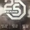 Sold Out Posters UFC 25 Years - 2017 Poster UFC 220, 221, 222