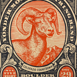 Yonder Mountain String Band - 2011 Johnny Sampson Poster Boulder, CO N3