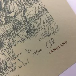 Gig Posters The World Is A Beautiful Place & I Am No Longer Afraid To Die - 2015 Landland Po