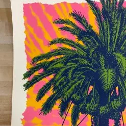 Gig Posters Greensky Bluegrass - 2021 Status Serigraph Poster Charleston, SC