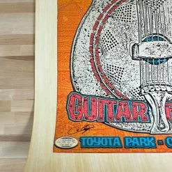 Crossroads Guitar Festival - 2007/2010 Chuck Sperry Poster, Eric Clapton Test Print