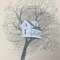 Tree House (Chicago Series) - 2013 Justin Santora Poster Art Print