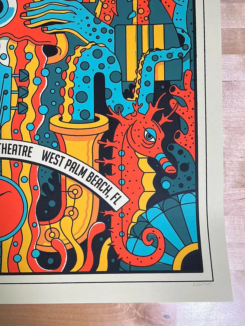 Methane Studios Gig Posters Dave Matthews Band - 2021 Methane Poster West Palm Beach, FL 7/31 7 Methane Studios Gig Posters Dave Matthews Band - 2021 Methane Poster West Palm Beach, FL 7/31